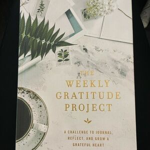 The Weekly Gratitude Project Journal - Gold